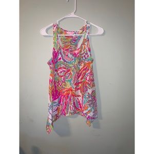 Lilly Pulitzer Malie silk tank